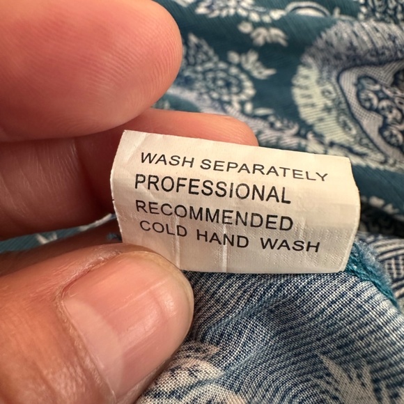 Jaase Maxi dress Women's Size M Floral Feminine Flowy Tiered Romantic Gypsy Boho - Picture 12 of 14